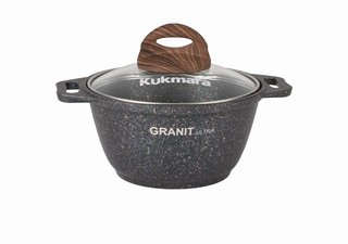 Кастрюля KUKMARA "Granit Ultra" 1, арт. кгг12а