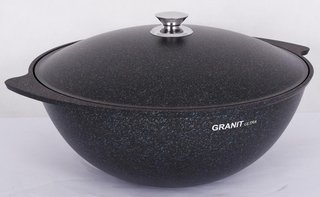 Казан KUKMARA "Granit Ultra" 9 л., арт. кгг95а