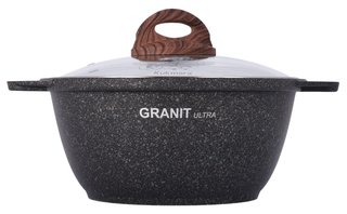 Кастрюля KUKMARA "Granit Ultra" 2 л., арт. кго22а