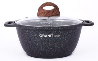 Кастрюля KUKMARA "Granit Ultra" 2 л., арт. кгг22а